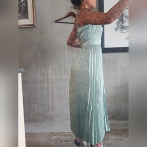 Lulu's Light Blue Pleated Dress Size XL